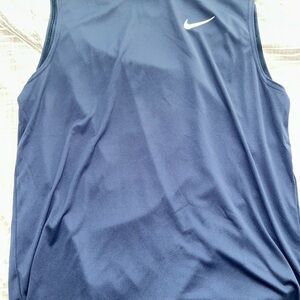 Nike Men's Navy Dri-Fit Swim Tank